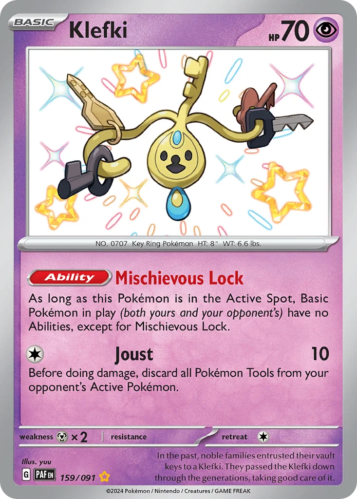 Klefki · Paldean Fates