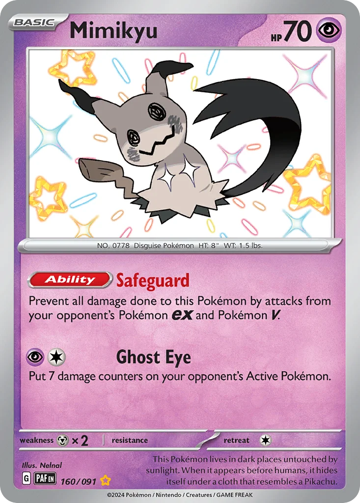 Mimikyu · Paldean Fates
