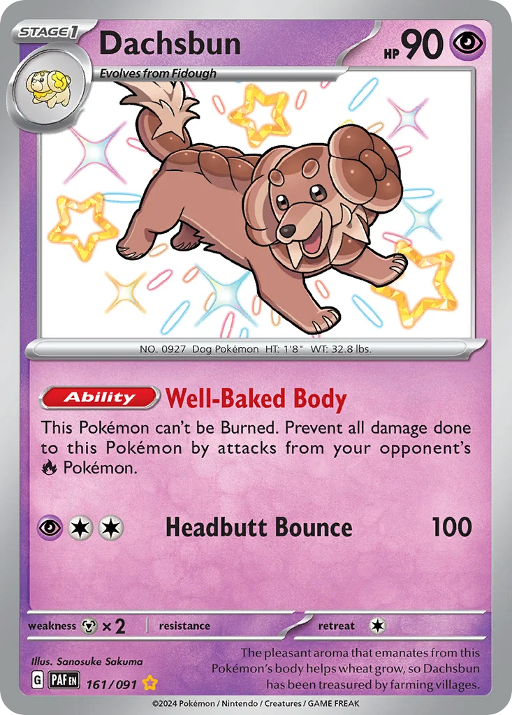 Dachsbun · Paldean Fates