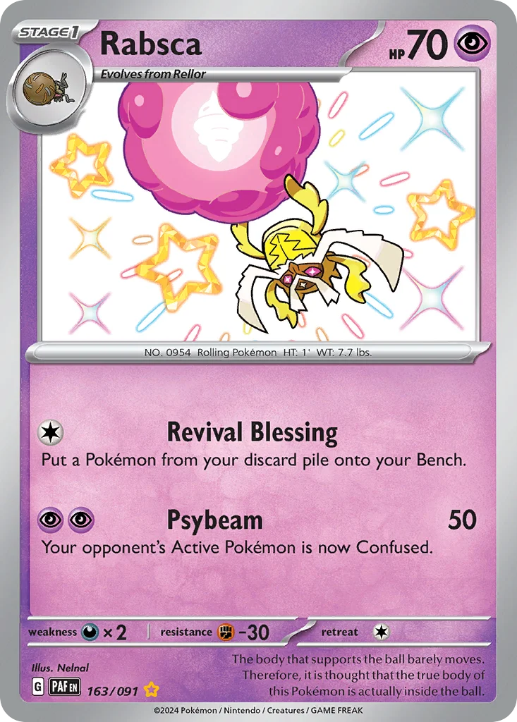 Rabsca · Paldean Fates