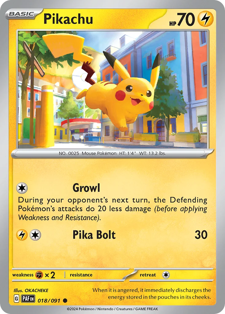 Pikachu · Paldean Fates