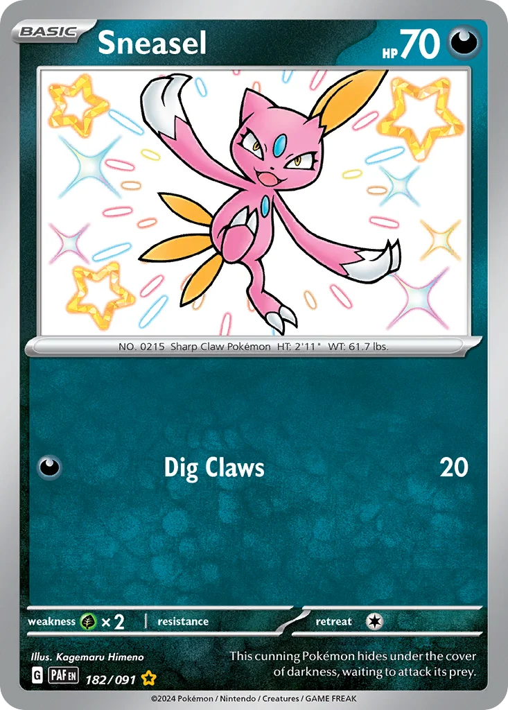 Sneasel · Paldean Fates