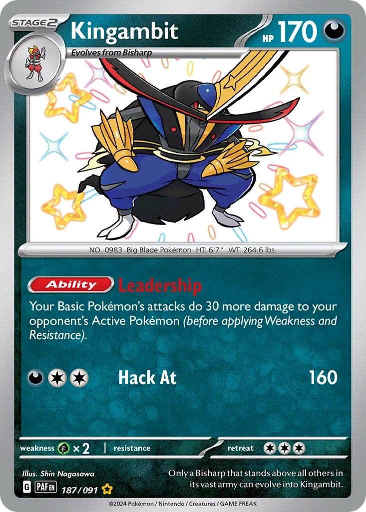 Kingambit · Paldean Fates