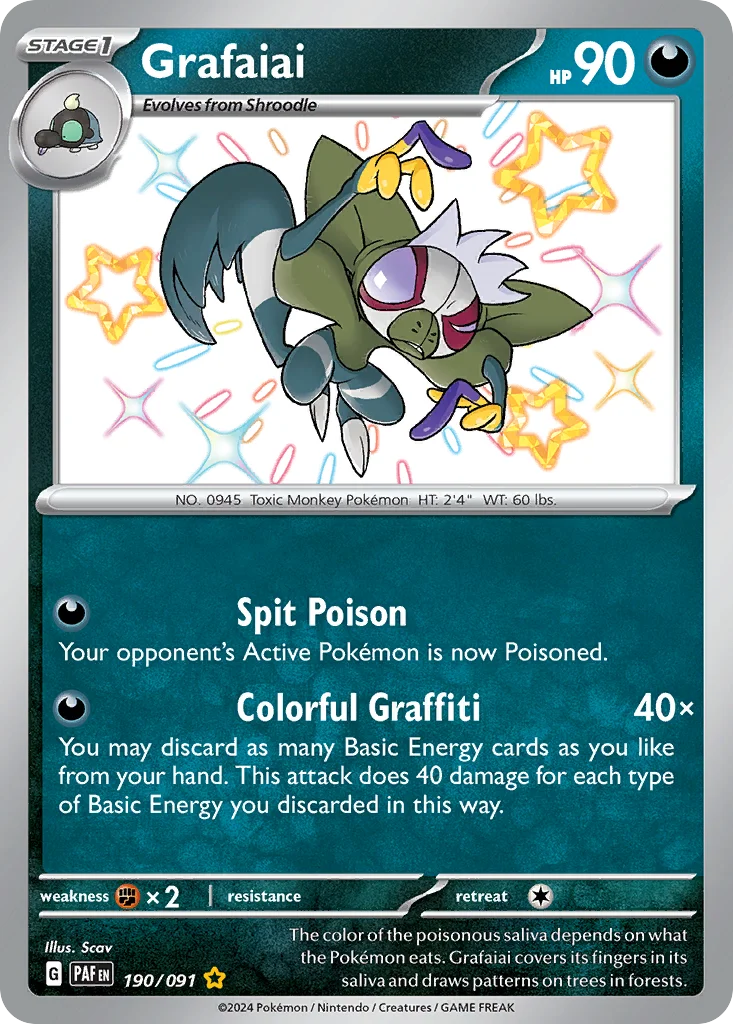 Grafaiai · Paldean Fates