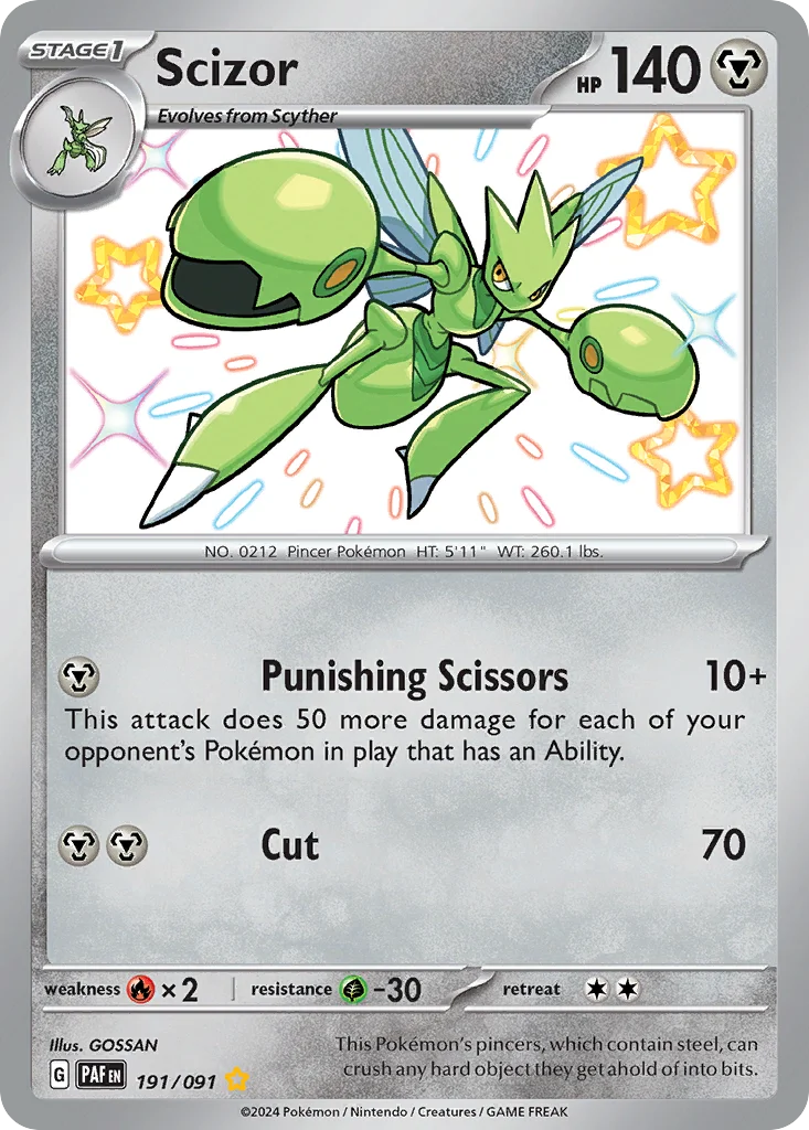 Scizor · Paldean Fates