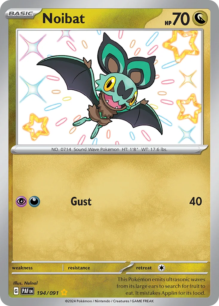 Noibat · Paldean Fates