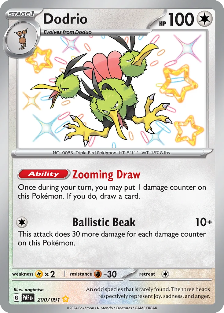 Dodrio · Paldean Fates