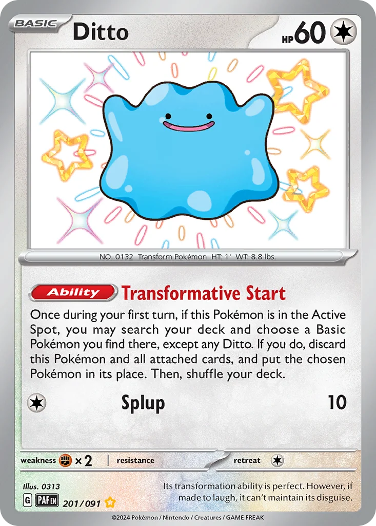 Ditto · Paldean Fates