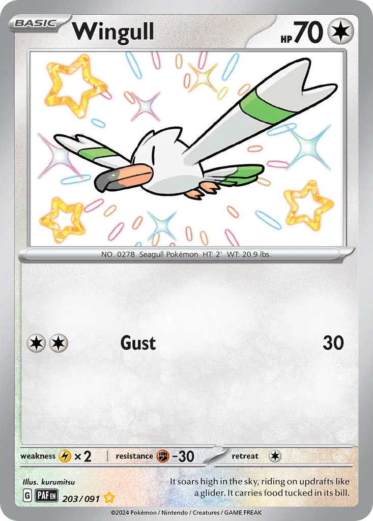 Wingull · Paldean Fates