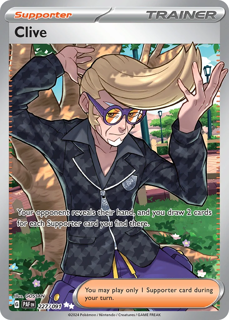 Clive · Paldean Fates