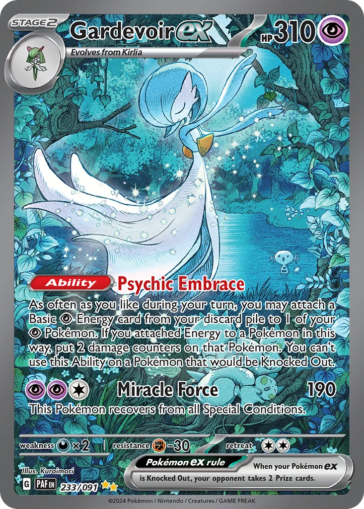 Gardevoir ex · Paldean Fates