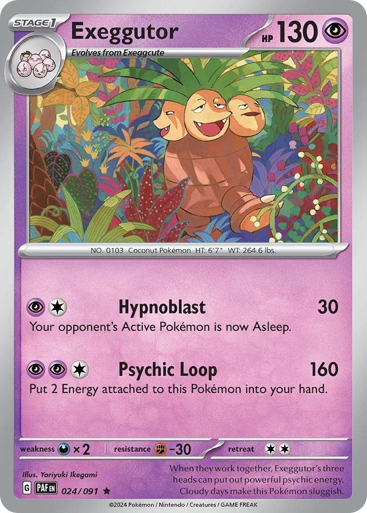 Exeggutor · Paldean Fates