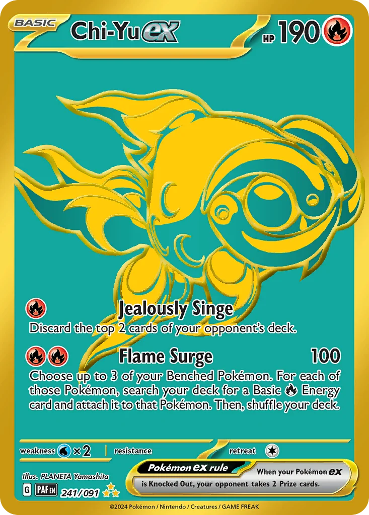 Chi-Yu ex · Paldean Fates