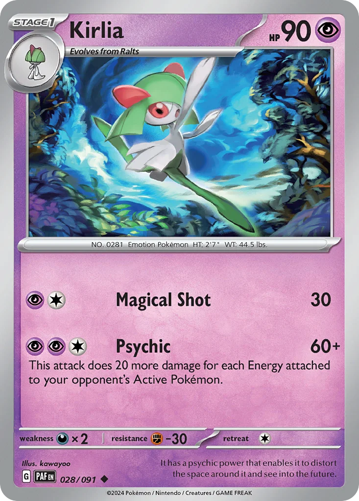Kirlia · Paldean Fates
