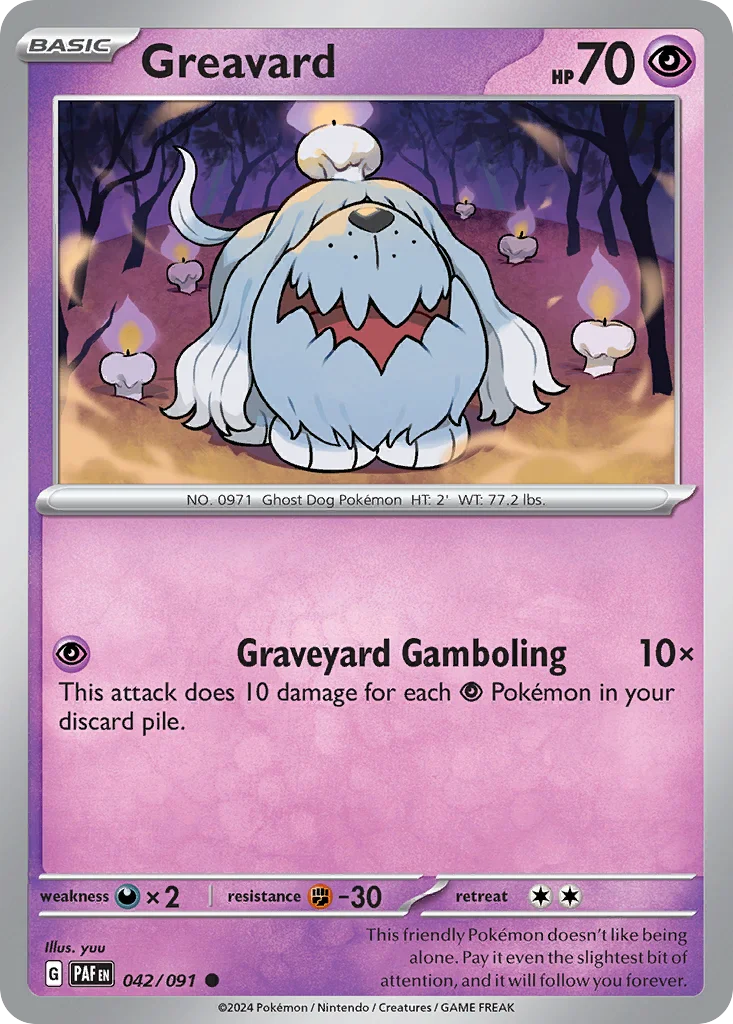 Greavard · Paldean Fates