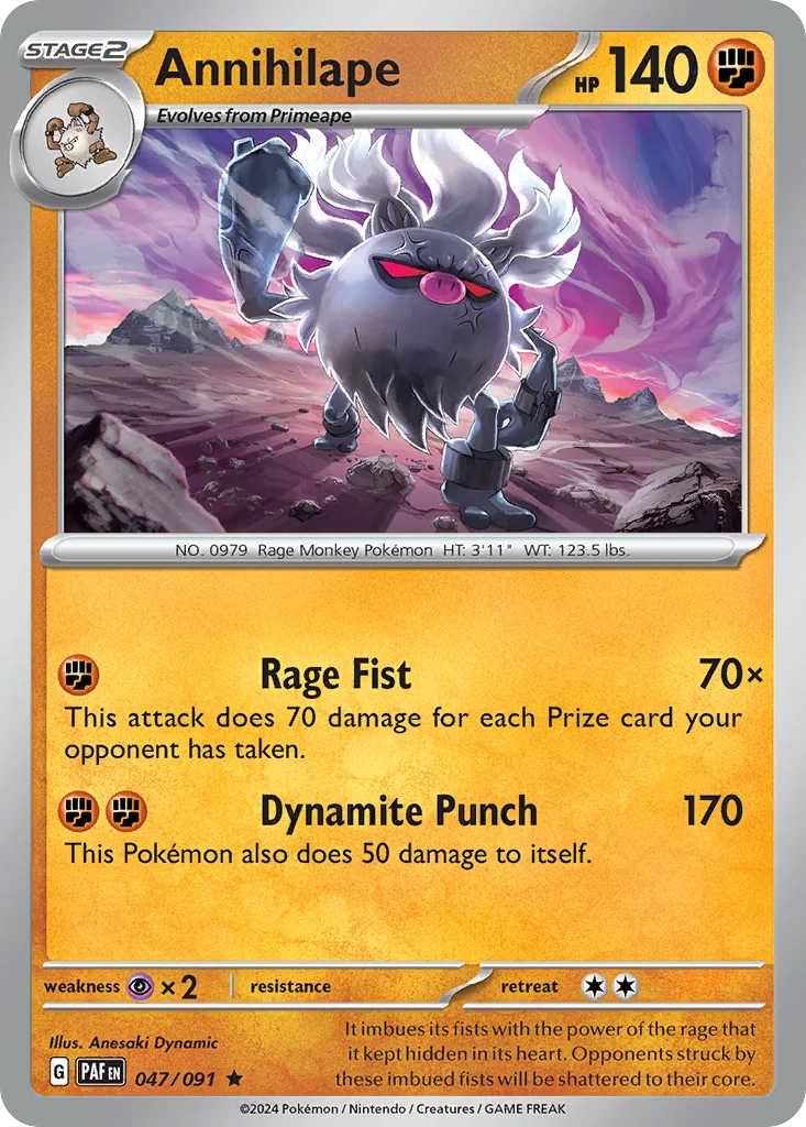 Annihilape · Paldean Fates