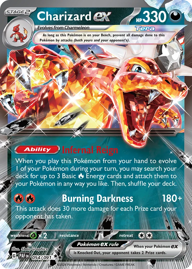 Charizard ex · Paldean Fates