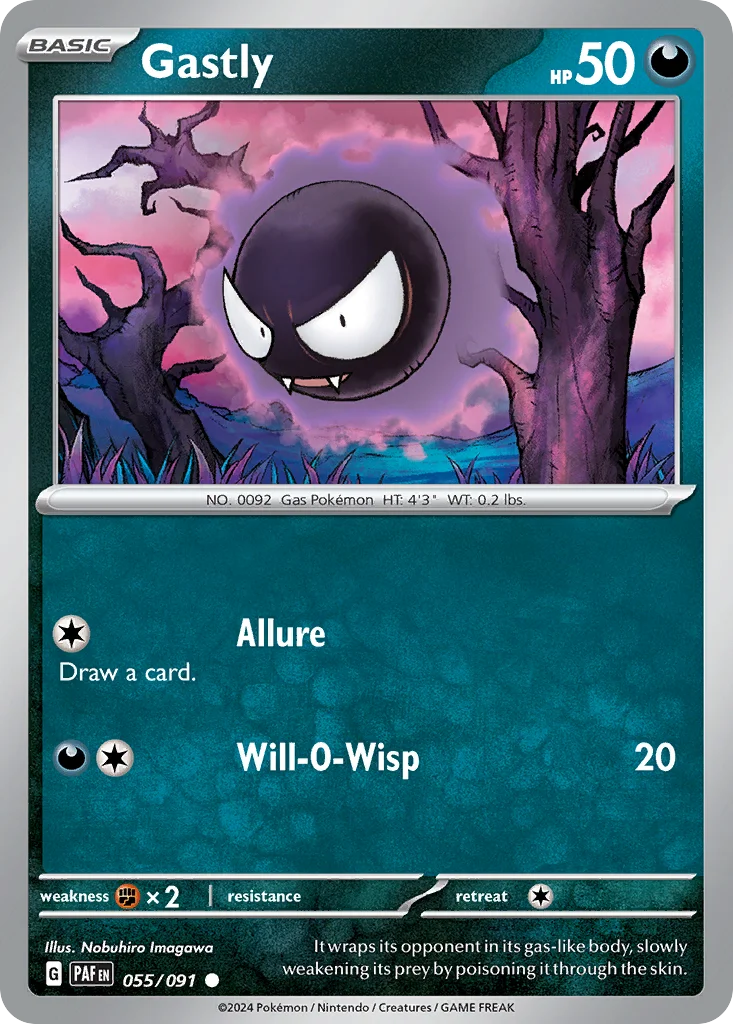 Gastly · Paldean Fates