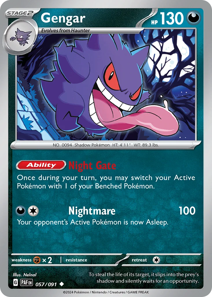 Gengar · Paldean Fates