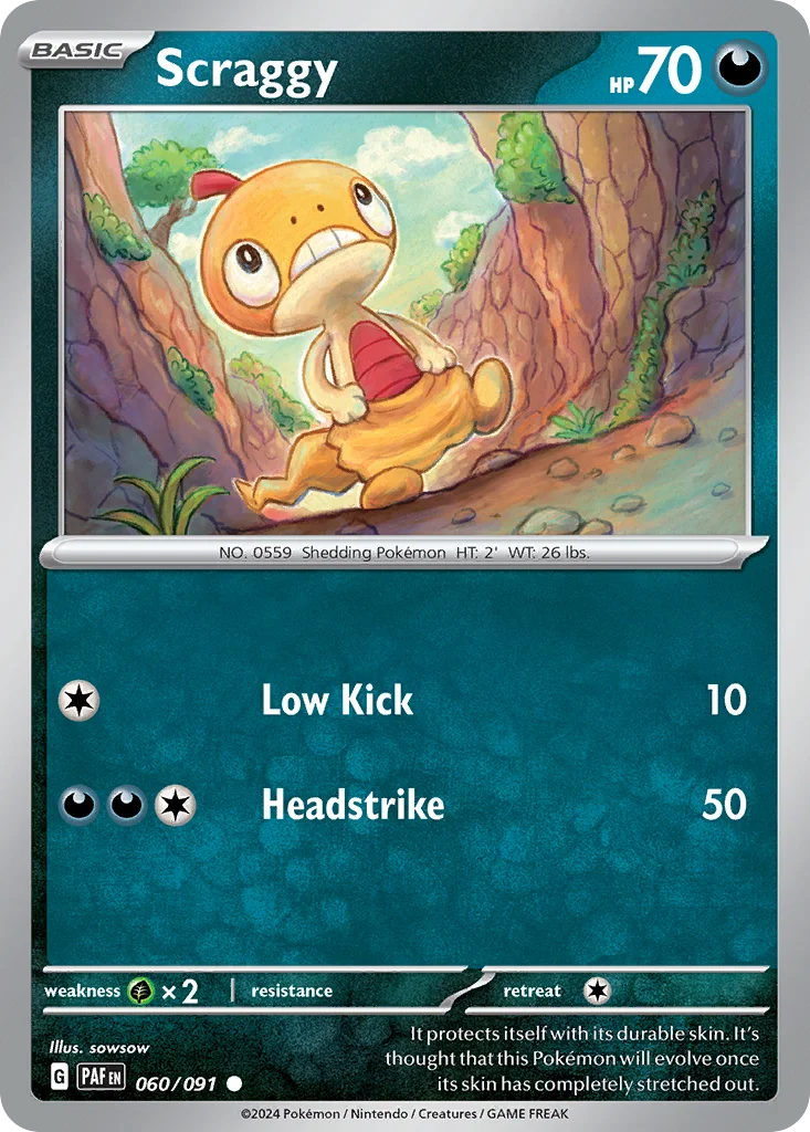 Scraggy · Paldean Fates