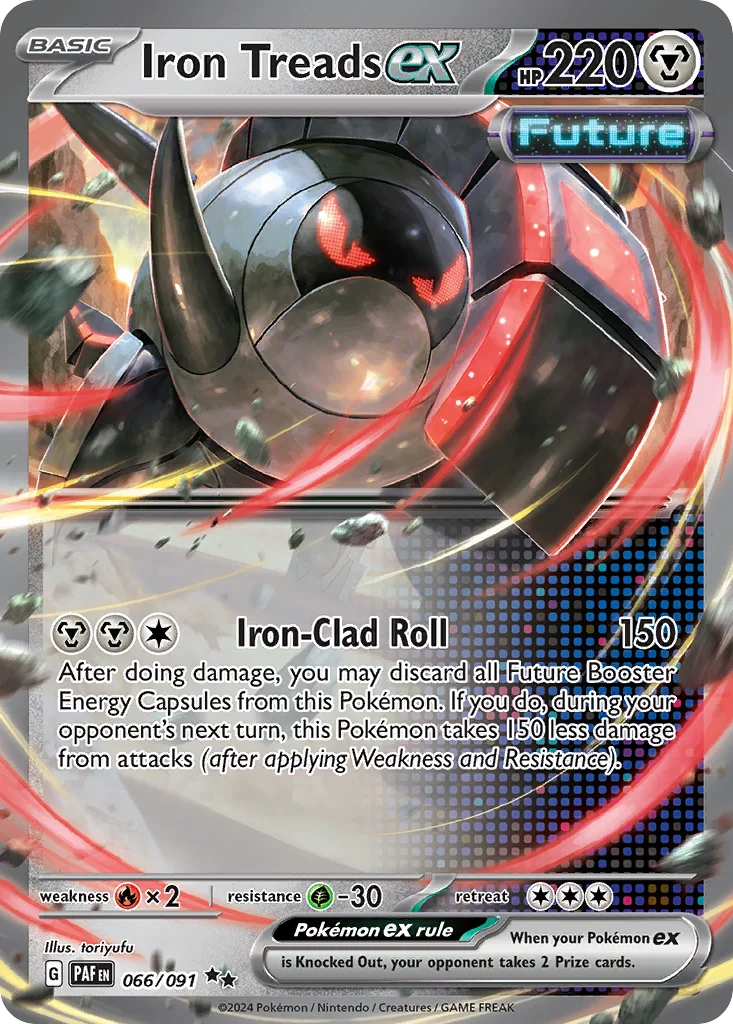 Iron Treads ex · Paldean Fates