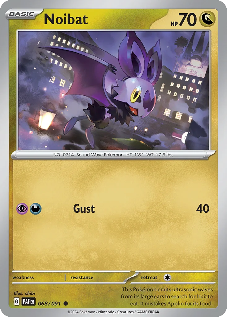 Noibat · Paldean Fates