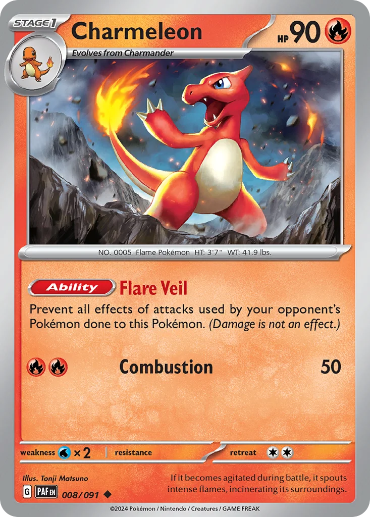 Charmeleon · Paldean Fates
