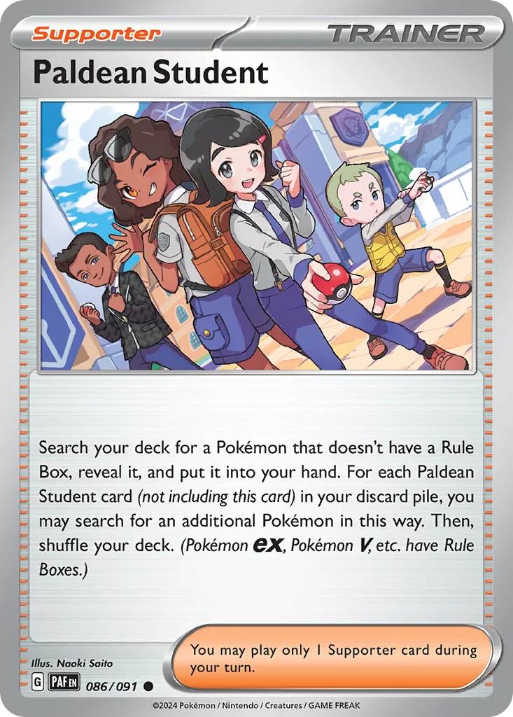 Paldean Student · Paldean Fates