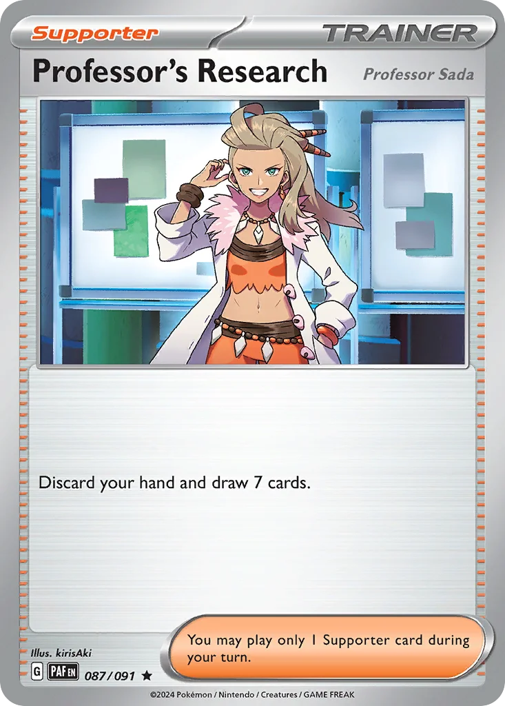 Professor's Research · Paldean Fates