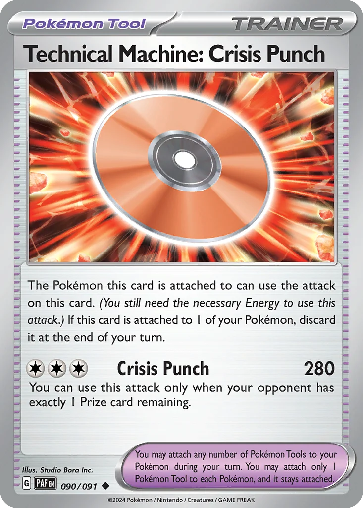 Technical Machine: Crisis Punch · Paldean Fates
