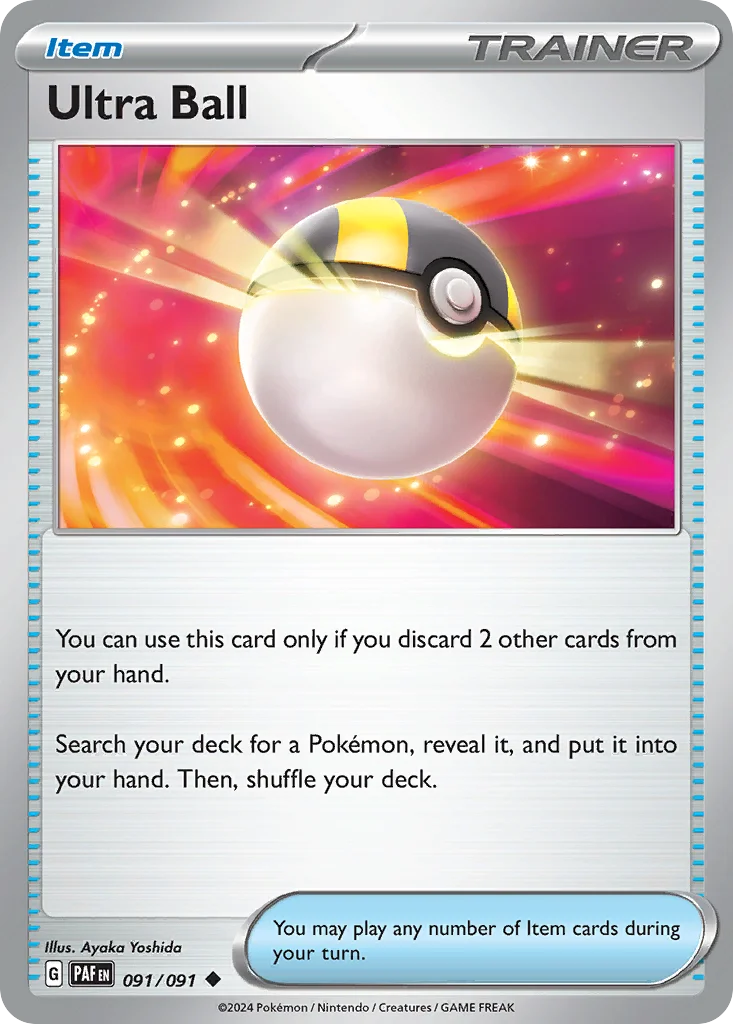 Ultra Ball · Paldean Fates