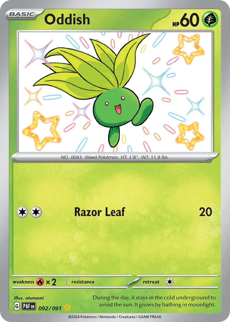 Oddish · Paldean Fates