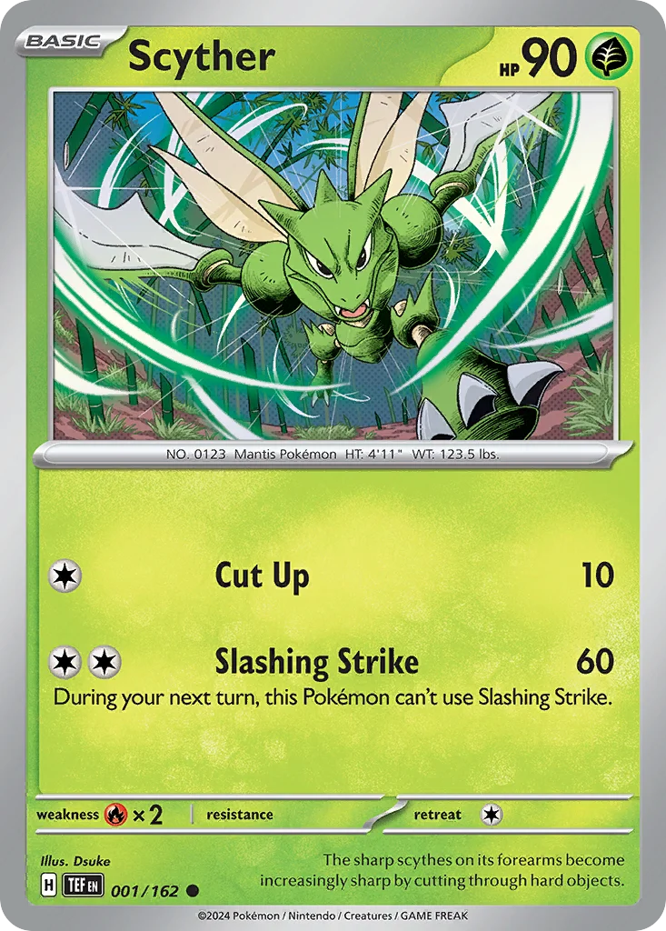 Scyther · Temporal Forces