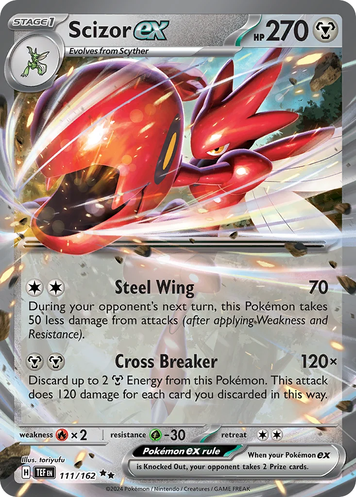 Scizor ex · Temporal Forces