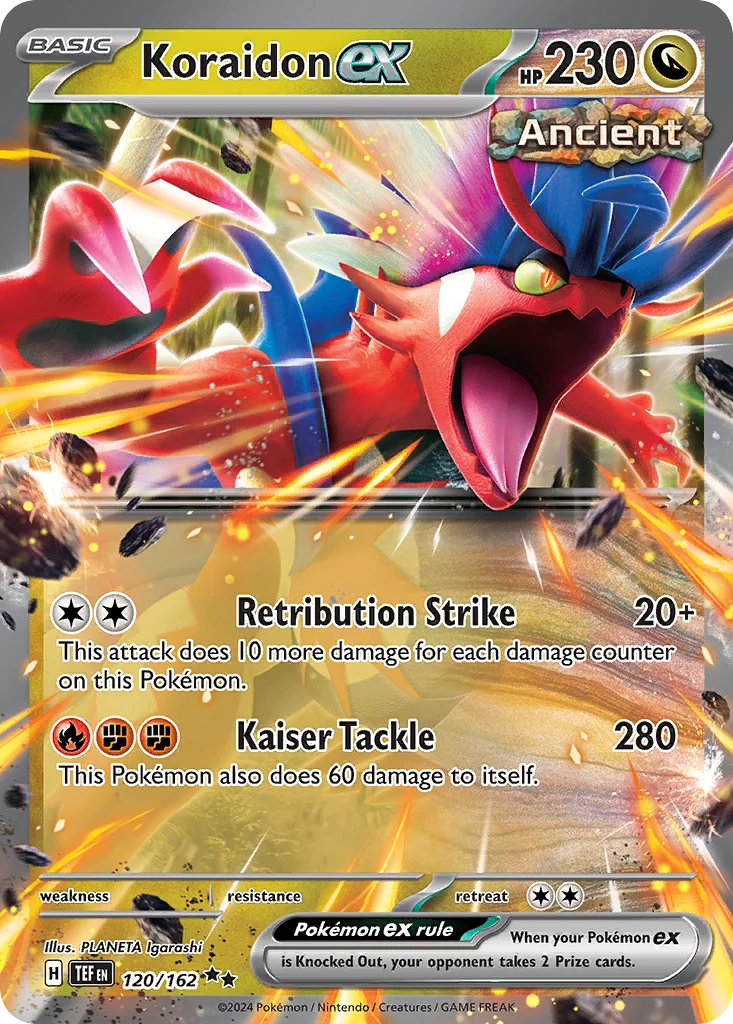 Koraidon ex · Temporal Forces