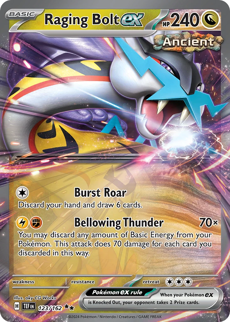 Raging Bolt ex · Temporal Forces