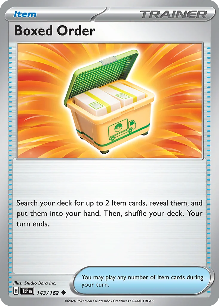 Boxed Order · Temporal Forces