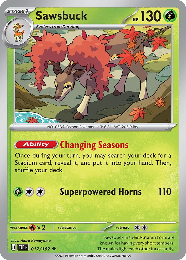 Sawsbuck · Temporal Forces