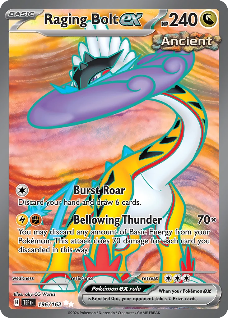 Raging Bolt ex · Temporal Forces