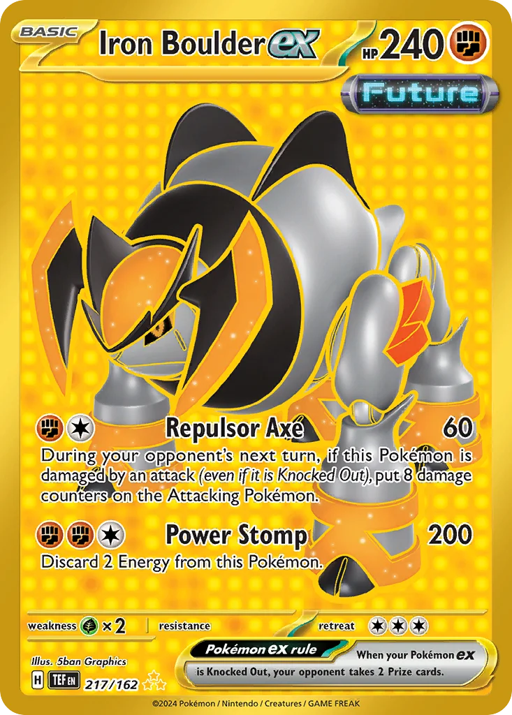 Iron Boulder ex · Temporal Forces