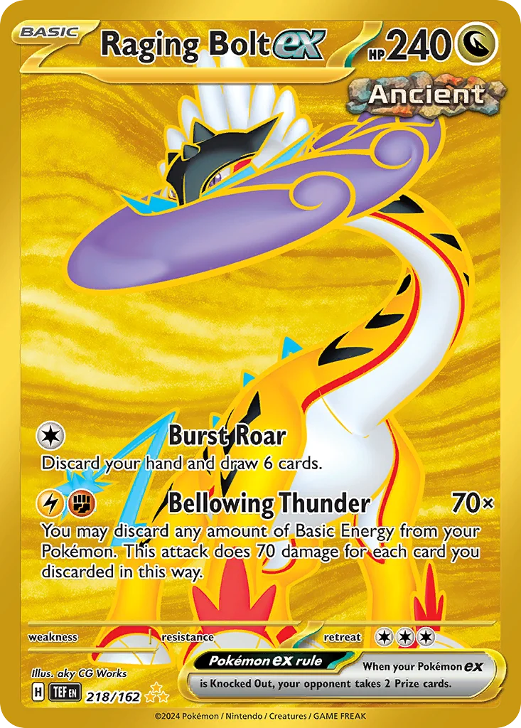 Raging Bolt ex · Temporal Forces