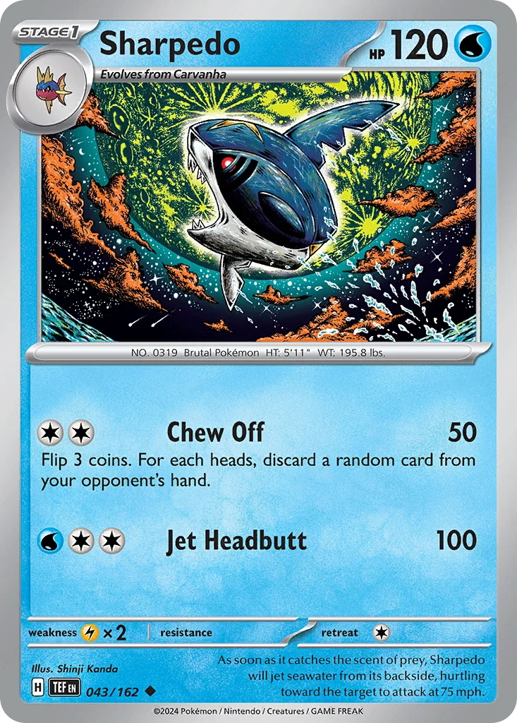 Sharpedo · Temporal Forces