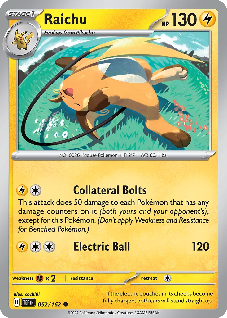 Raichu · Temporal Forces
