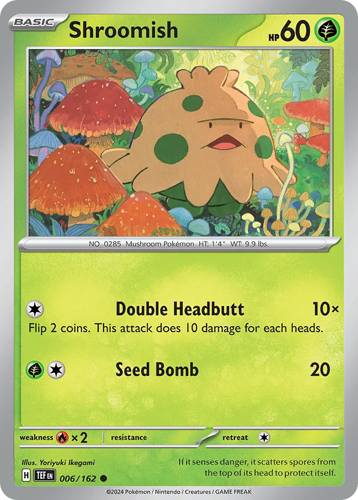 Shroomish · Temporal Forces