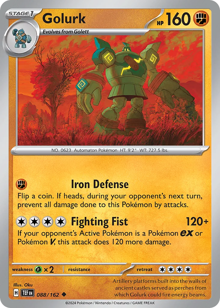 Golurk · Temporal Forces