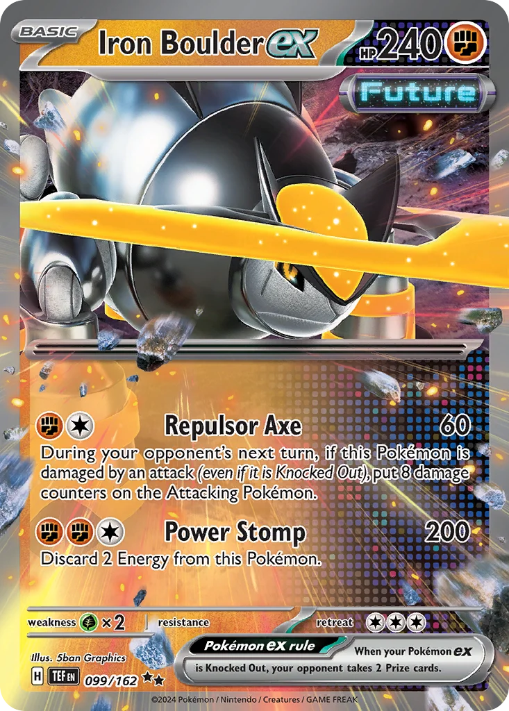 Iron Boulder ex · Temporal Forces