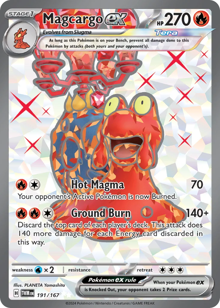 Magcargo ex · Twilight Masquerade
