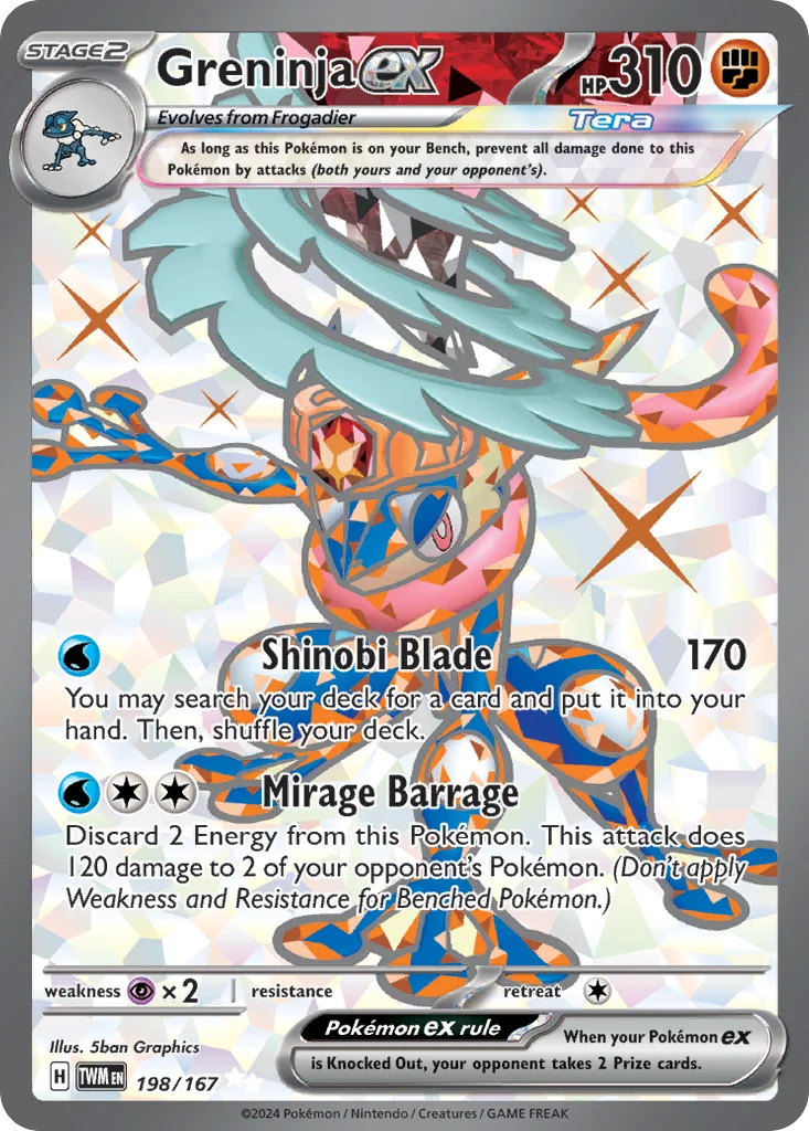Greninja ex · Twilight Masquerade