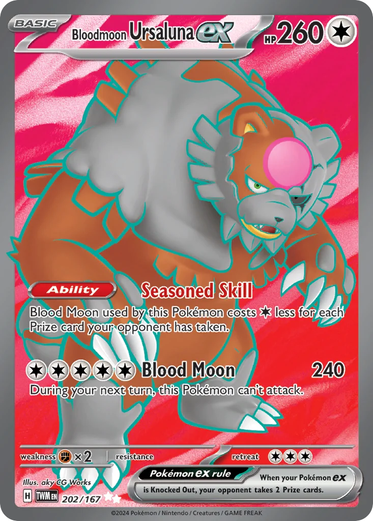 Bloodmoon Ursaluna ex · Twilight Masquerade