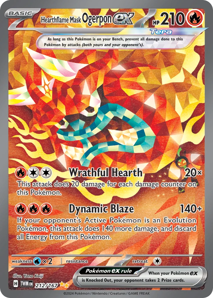 Hearthflame Mask Ogerpon ex · Twilight Masquerade